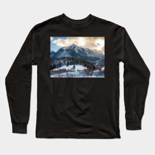 Landscape with mountain range Long Sleeve T-Shirt